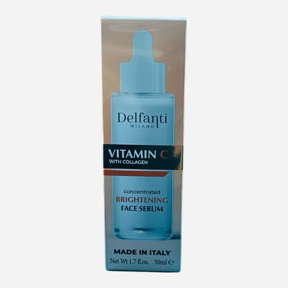 Delfanti Milano Vitamin C with Collagen Brightening Face Serum 50ml